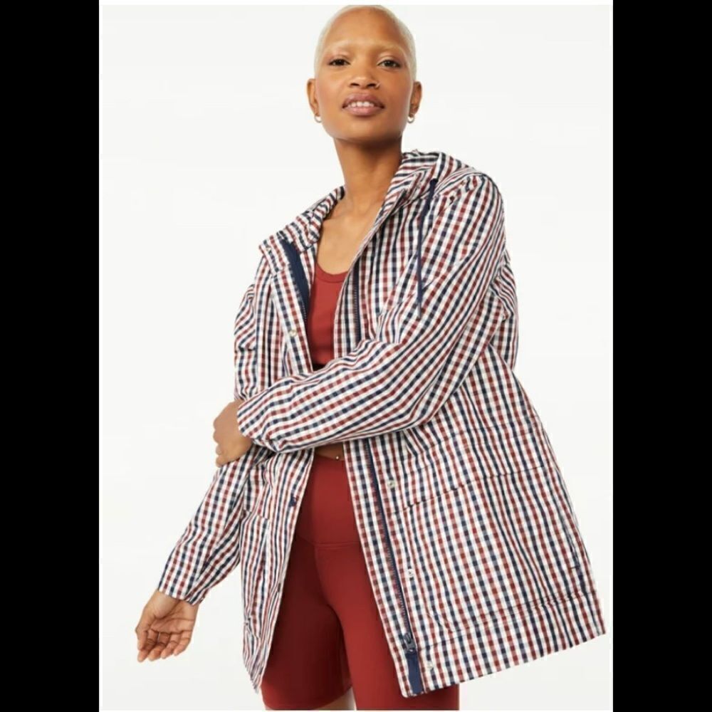 Free Assembly Short Anorak Jacket with Hood sz XXXL
